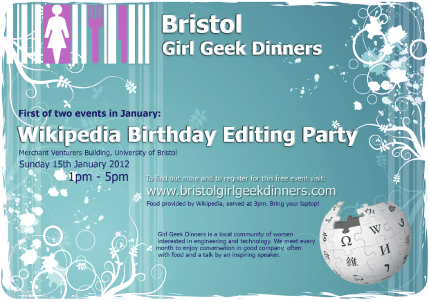 Girl Geeks Wiki Birthday Edit Party Girl Geeks Wiki Birthday Edit Party